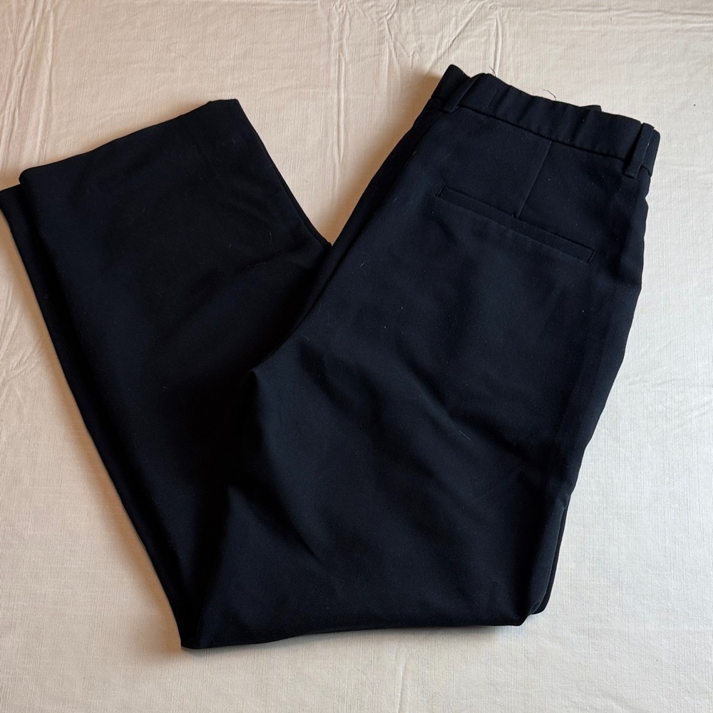 Abercrombie & Fitch Women's Pleated Front Pocket Black Dress Pants Size 30